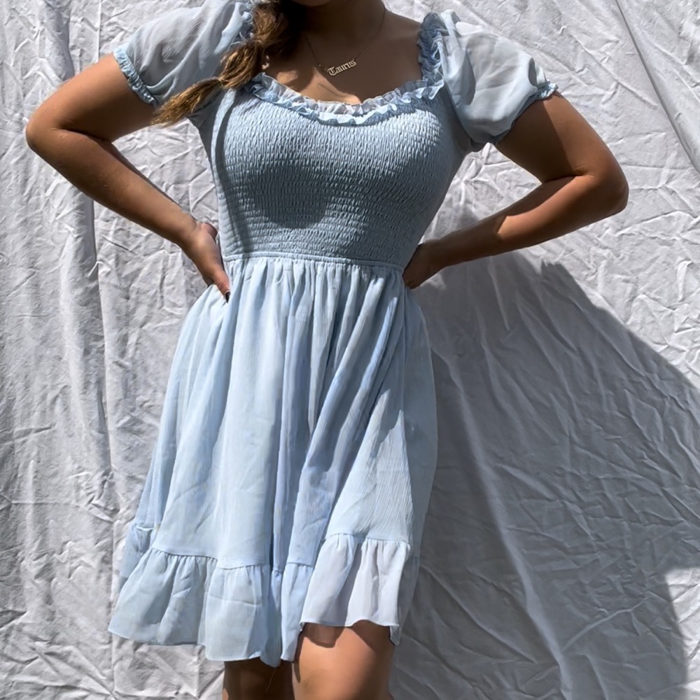 Cinderella Blue Summer Dress Size M